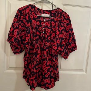 Ladies LOFT Medium Short Sleeve Blouse